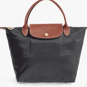 Longchamp Mini Le Pliage Handbag in Black
